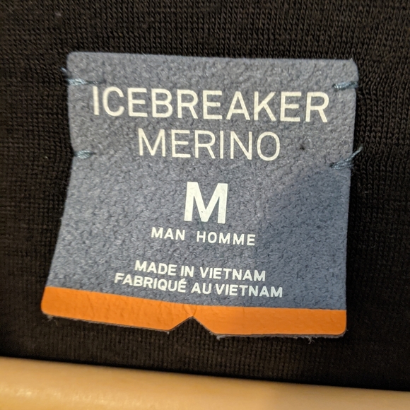 Full zip midweight merino jacket - Picture 3 of 5